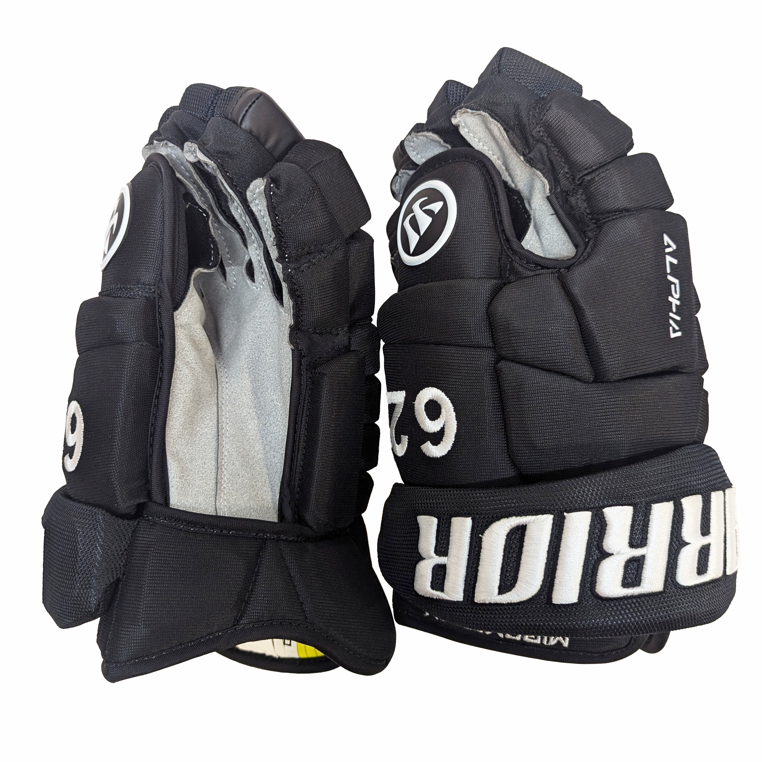 Warrior Alpha DX - Gant NHL Pro Stock - Daniil Miromanov (Noir)